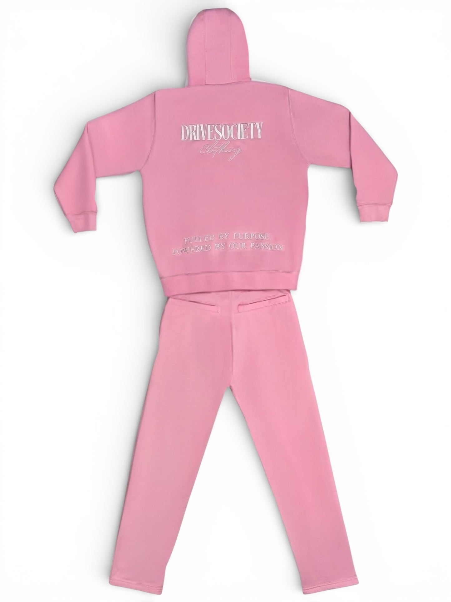 'DriveSociety-Racing' Tracksuit Babypink